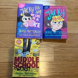James patterson lot. Jacky haha and middle school